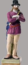 Gardner porcelain figurine of Transylvanian Man 1810 from the series 