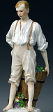 Meissen figure of the boy with the basket of grapes by Eichler W128