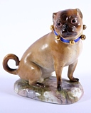 Meissen pug figurine