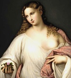 KPM plaque Flora after Titian